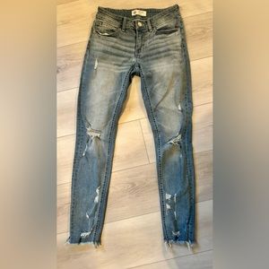 Bke Stella low rise ankle skinny tall jean